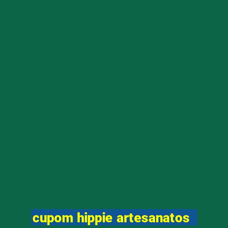 cupom hippie artesanatos